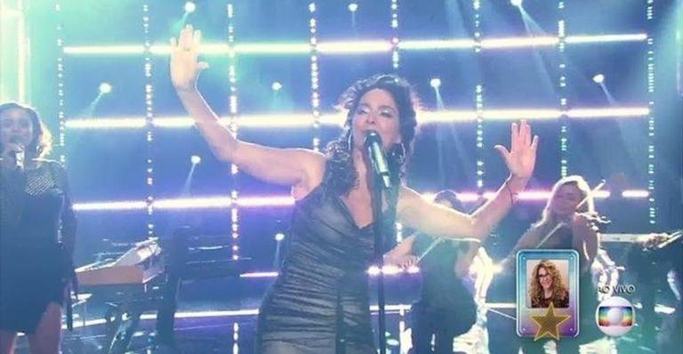 Claudia Ohana cantou o sucesso 'Black Is Beautiful', de Elis Regina - Globo