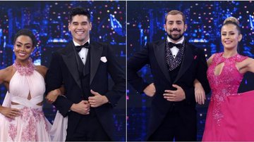 Dandada Mariana e Kaysar Dadour lideram a competição do 'Domingão' - Reprodução/ TV Globo