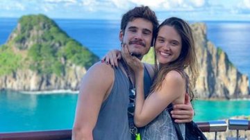 Nicolas Prattes e Juliana Paivam iniciaram um namoro nas gravações de 'O Tempo Não Para' - Instagram