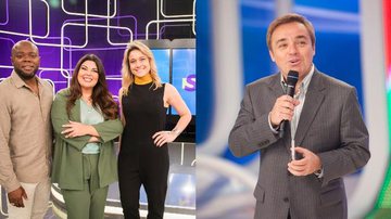 Os apresentadores afirmaram que não há rivalidade nesses momentos - Globo/Victor Pollak / Divulgação/Record