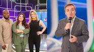 Os apresentadores afirmaram que não há rivalidade nesses momentos - Globo/Victor Pollak / Divulgação/Record