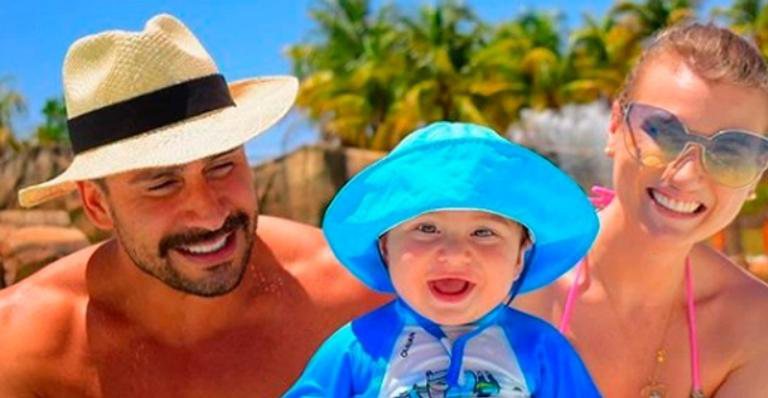 Julio Rocha é casado com Karoline Kleine e pai do pequeno José, de nove meses - Instagram/@juliorocha_