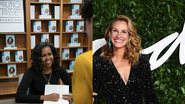 Michelle Obama e Julia Roberts contribuíram para a educação - Instagram/ @michelleobama // @juliaroberts