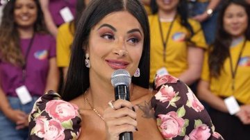 Aline Riscado foi jurada do 'Dança dos Famosos', na noite de domingo (8) - TV Globo