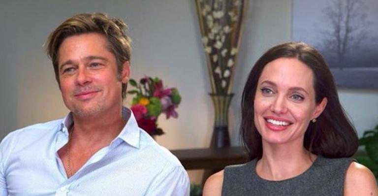 Brad Pitt e Angelina Jolie se separaram em 2016 - Reprodução