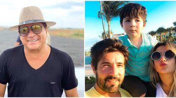 Leonardo é pai de Jéssica Costa, casada com Sandro Pedroso e mãe de Noah - Instagram