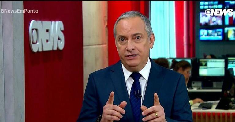 José Roberto Burnier ficou afastado do 'Em Ponto', da GloboNews - Reprodução