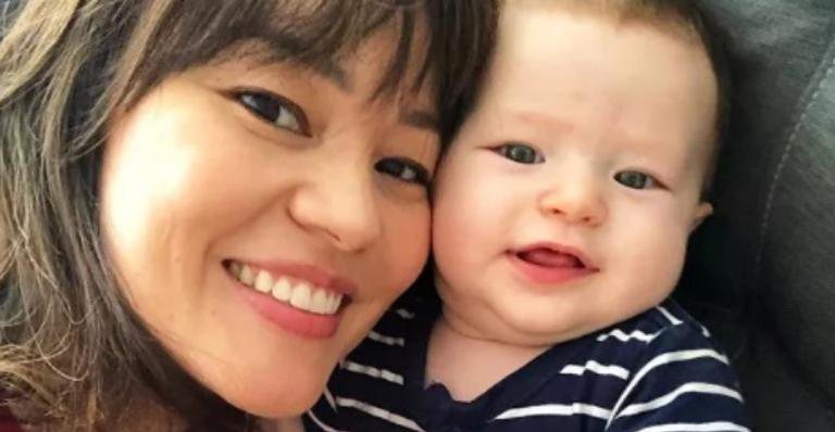 Geovanna Tominaga é mãe do pequeno Gabriel, de 6 meses - Instagram/@geovannatominaga