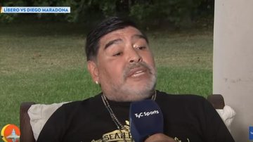 Diego Maradona foi jogador da Seleção Argentina de Futebol - YouTube/TYV Sports
