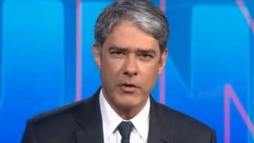William Bonner é apresentador do 'Jornal Nacional' - TV Globo