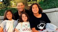 Hulk e os filhos Ian, Tiago e Alice - Instagram/@hulkparaiba