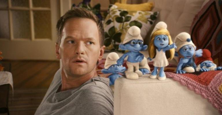 Neil Patrick Harris estrela a animação 'Os Smurfs' - Divulgação