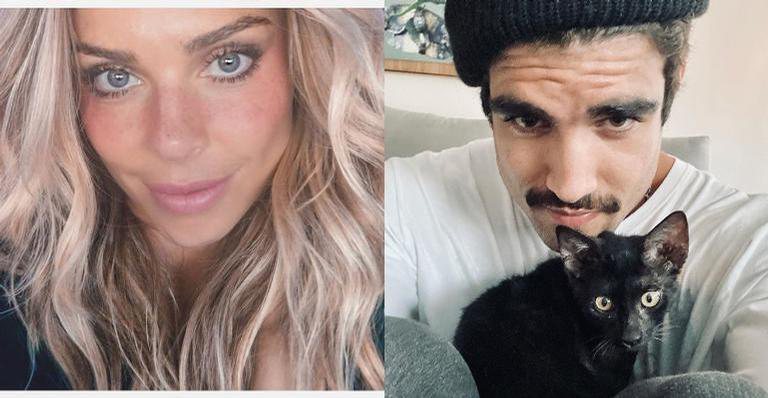 Grazi Massafera e Caio Castro estão vivendo um romance - Instagram/ @massafera/ @caiocastro
