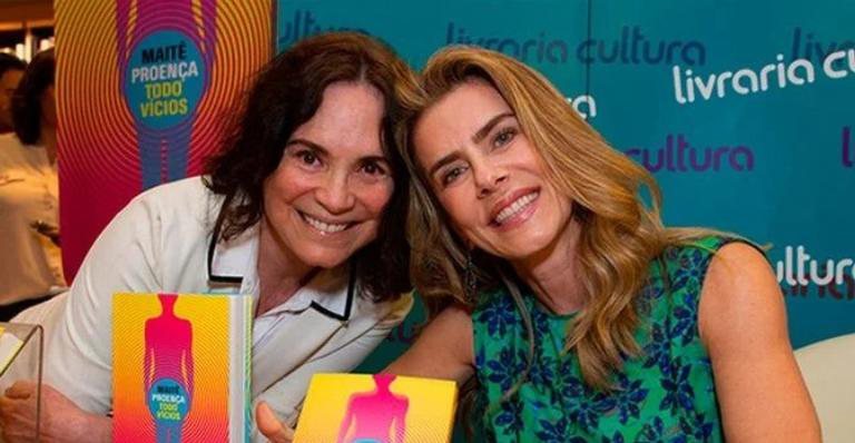 Regina Duarte e Maitê Proença são amigas - Instagram