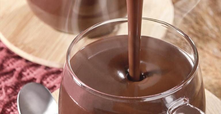 Receita de chocolate quente cremoso - Divulgação
