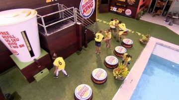 Grupo 'Pipoca' venceu a prova da imunidade na manhã desta quarta-feira (22) - TV Globo