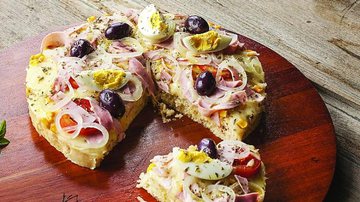 Pizza portuguesa; uma receita prática e deliciosa - J. Carvalho