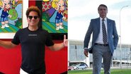 Romero Britto e Jair Bolsonaro - Instagram