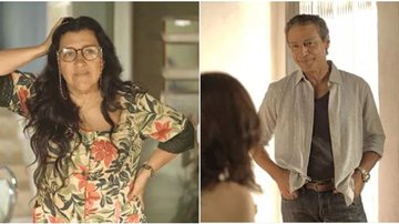 Lurdes e Januário em 'Amor de Mãe' - TV Globo