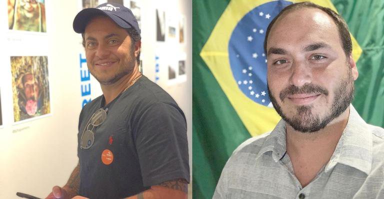 Thammy Miranda pede que Carlos Bolsonaro tenha 'postura de homem' - Instagram: @thammymiranda/ @carlosbolsonaro