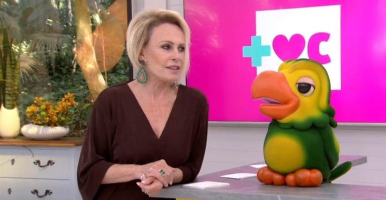 Ana Maria Braga e Louro José na apresentação 'Mais Você' - TV Globo