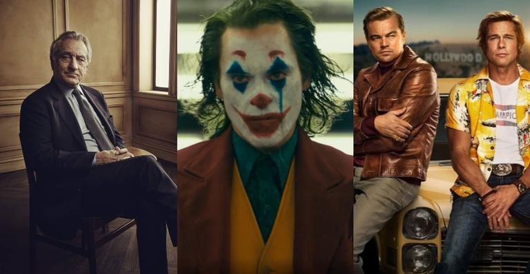 Veja quais são os longa-metragens na disputa de 'Melhor Filme' no Oscar 2020 - Instagram: @theirishmanfilm/ @jokermovie/ @onceinhollywood
