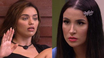 As duas se confrontaram na primeira festa do reality - TV Globo