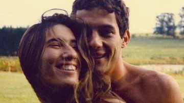 Adriane Yamin e Ayrton Senna - Divulgação