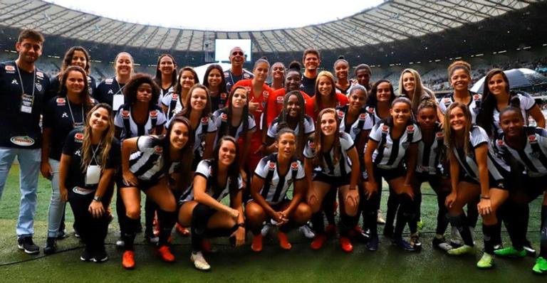 Apresentação do time feminino do Atlético Mineiro - Reprodução
