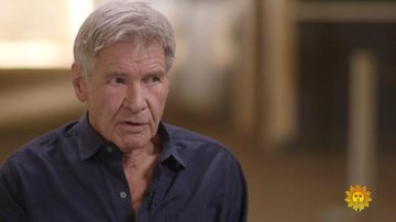 Harrison Ford se diz animado para gravações - Captura de tela/ CBS News