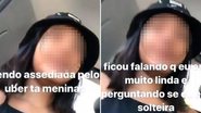 Jovem de 17 anos assediada em viagem de Uber, no Rio Grande do Sul - Reprodução/Instagram