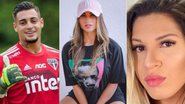 Namorada do goleiro Jean processa ex-esposa do jogador após denúncia - Instagram/@goleirojean95/@shayvictorio/@milenabemficaofc
