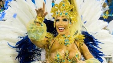 Tati Minerato foi a musa da Águia de Ouro no Carnaval 2020 - Instagram/@aguiadeouro