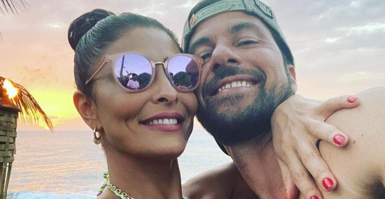 Juliana Paes posa com o marido em Noronha - Instagram/Juliana Paes