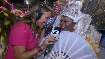 Tatiana Nascimento entrevistou Jojo Todynho no Carnaval 2020 - TV Globo
