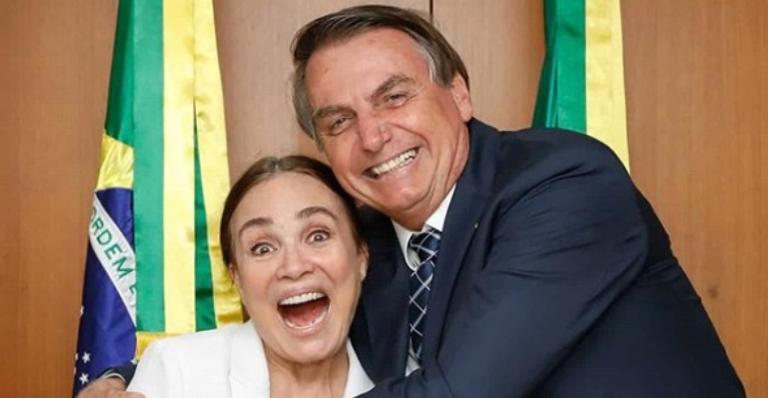 Regina Duarte foi convidada por Jair Bolsonaro a ocupar a Secretaria da Cultura - Instagram/@jairmessiasbolsonaro