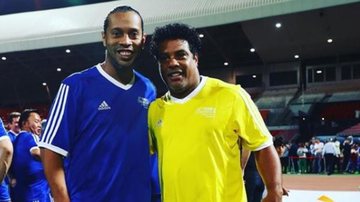 Ronaldinho Gaúcho e o irmão Assis Moreira - Instagram/@robertodeassismoreira