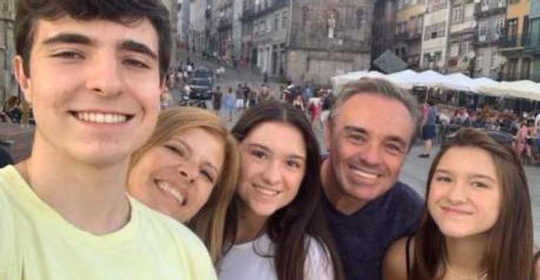 Rose Miriam, Gugu e os filhos durante viagem à Portugal - Instagram/ @rosemiriamoficial