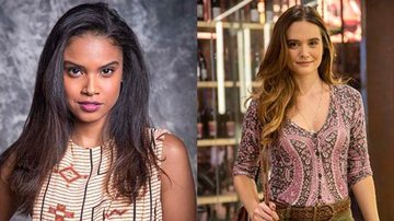 Úrsula (Aline Dias) e Luna (Juliana Paiva) são rivais em 'Salve-se Quem Puder' - Globo
