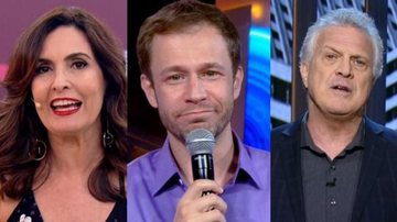 Fátima Bernardes, Tiago Leifert e Pedro Bial não terão mais plateia em seus programas - Globo