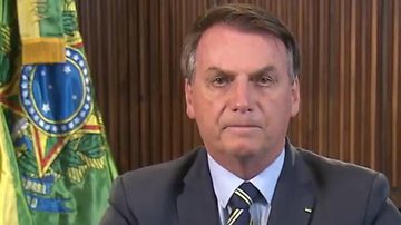 Na última quinta-feira (12), Bolsonaro surgiu em rede nacional para falar sobre o Covid-19 - TV