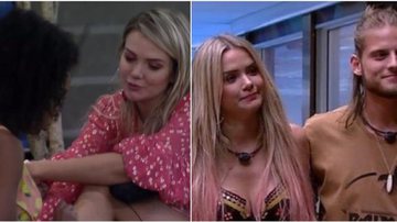Thelma, Marcela e Daniel no 'BBB20' - TV Globo