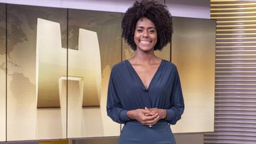 Maria Júlia Coutinho é a apresentadora titular do ‘Jornal Hoje’ - Globo/ Fábio Rocha
