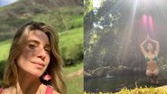 Letícia Spiller posa fazendo ioga e fala sobre reflexão - Reprodução/Instagram
