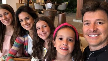 Vera Viel é casada com Rodrigo Faro, com quem tem três filhas - Instagram