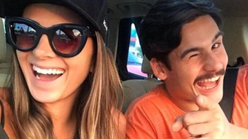 Nicolas Prattes surge em clique romântico com a namorada - Reprodução/Instagram