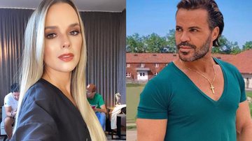 A declaração do artista sobre a filha da sertaneja foi criticada nas redes sociais - Instagram/@thaeme/@eduardocosta