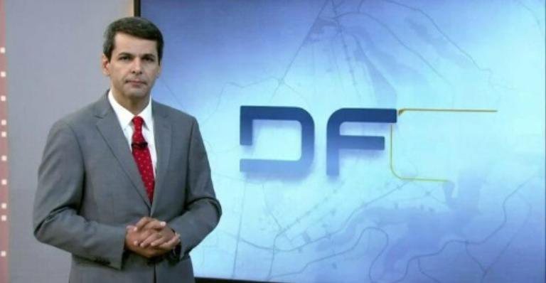 Fábio William no 'DF1', jornal regional do Distrito Federal - Globo
