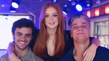 Felipe, Marina e Fábio são os protagonistas de 'Totalmente Demais' - Instagram/ @marinaruybarbosa
