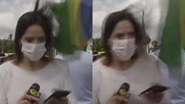 Clarissa Oliveira foi agredida em ato bolsonarista - Divulgação